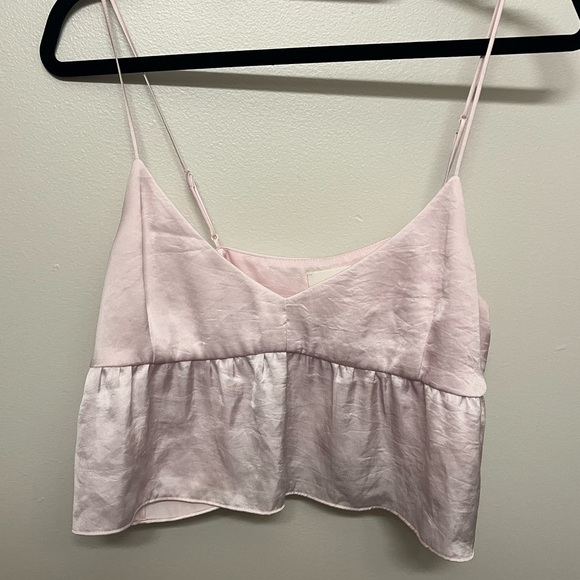 Aritzia Wilfred Lover Pink Camisole Top